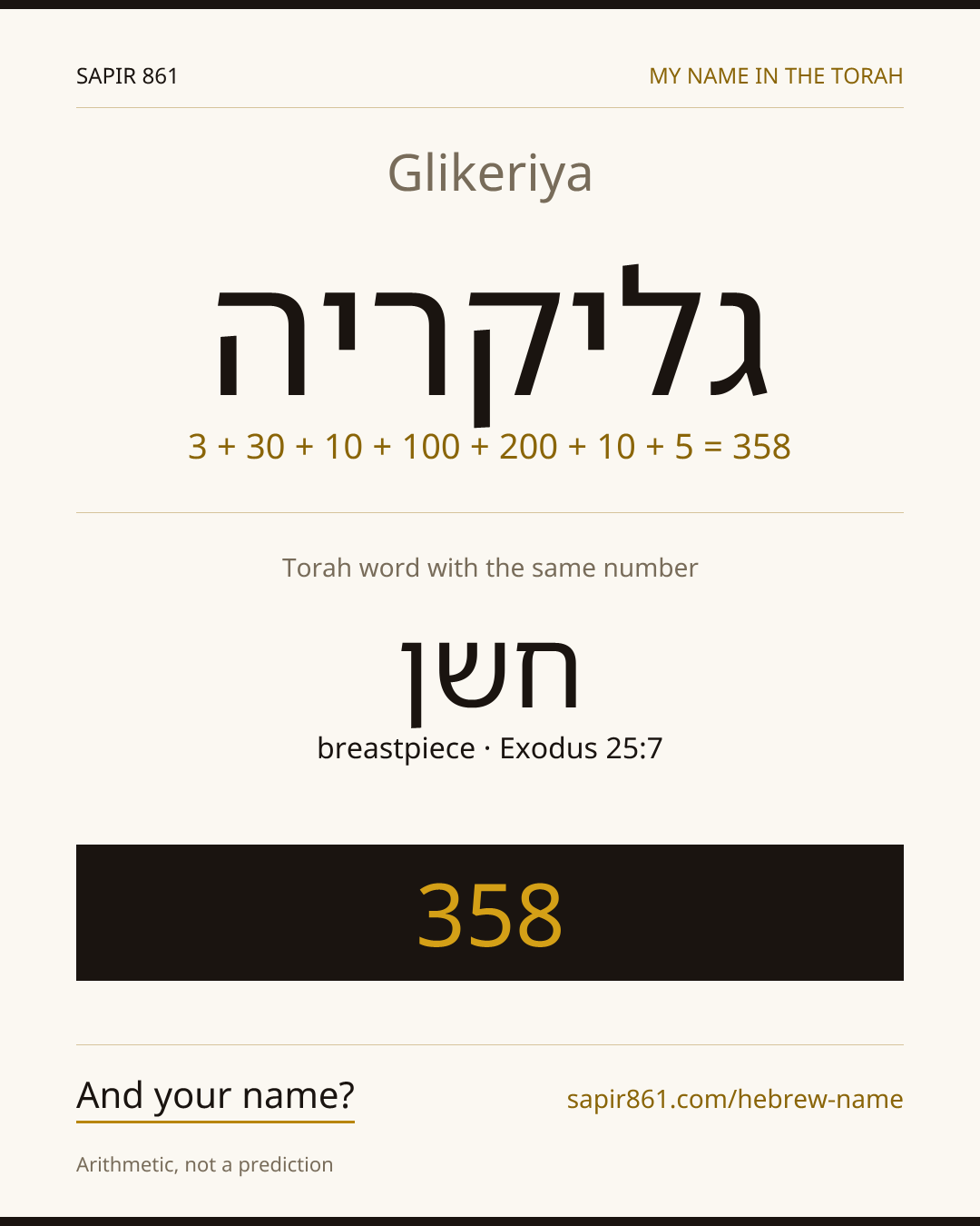 Glikeriya — גליקריה