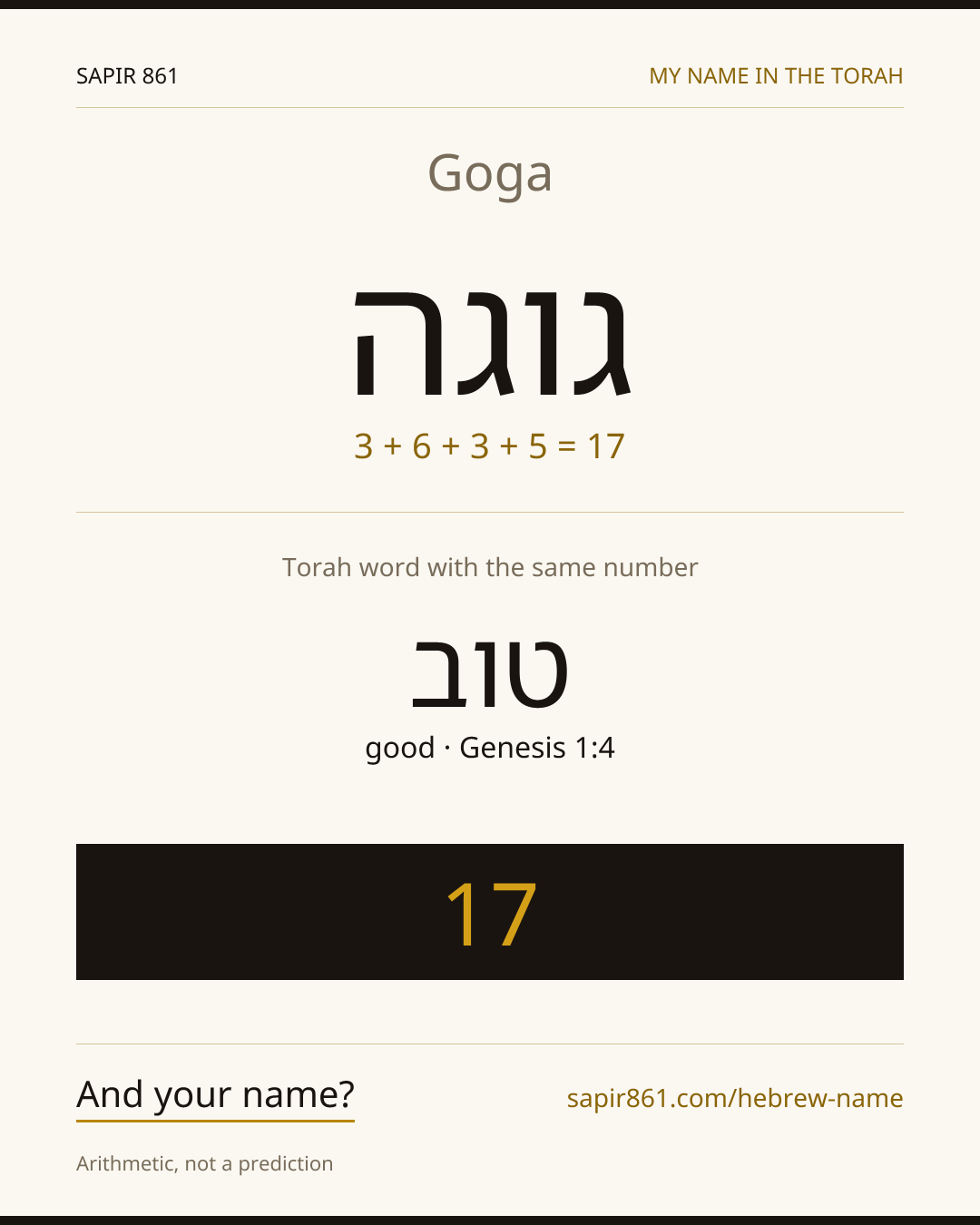 Goga — גוגה