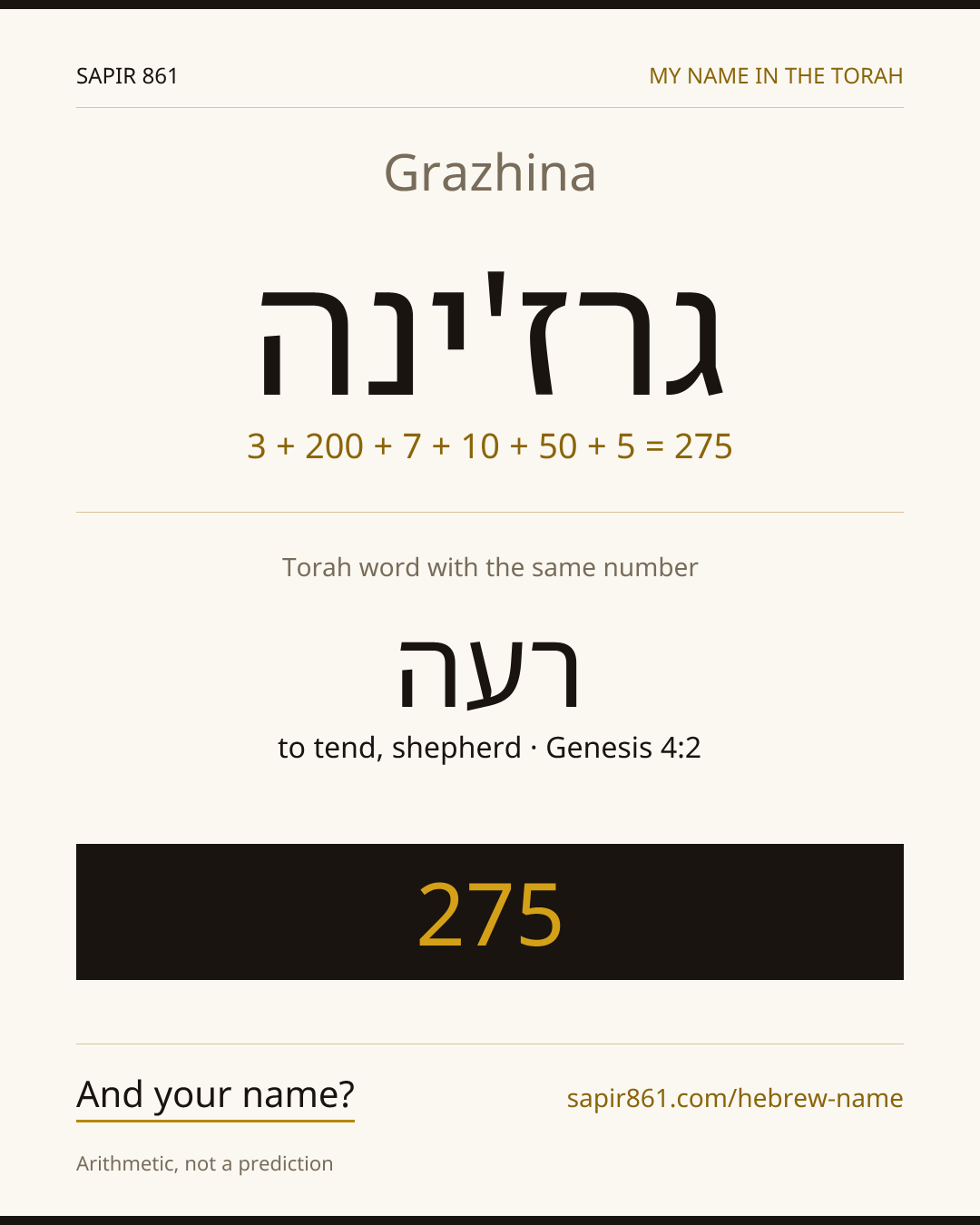 Grazhina — גרז'ינה