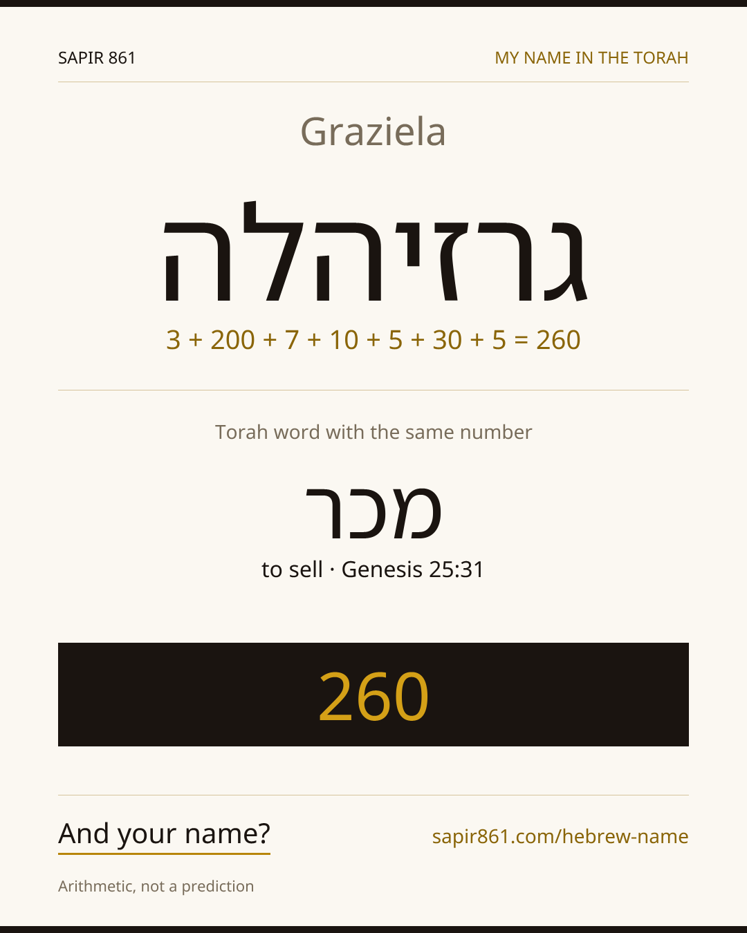 Graziela — גרזיהלה