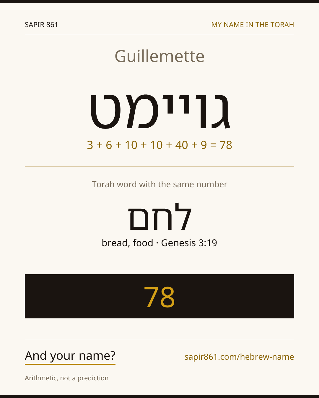 Guillemette — גויימט