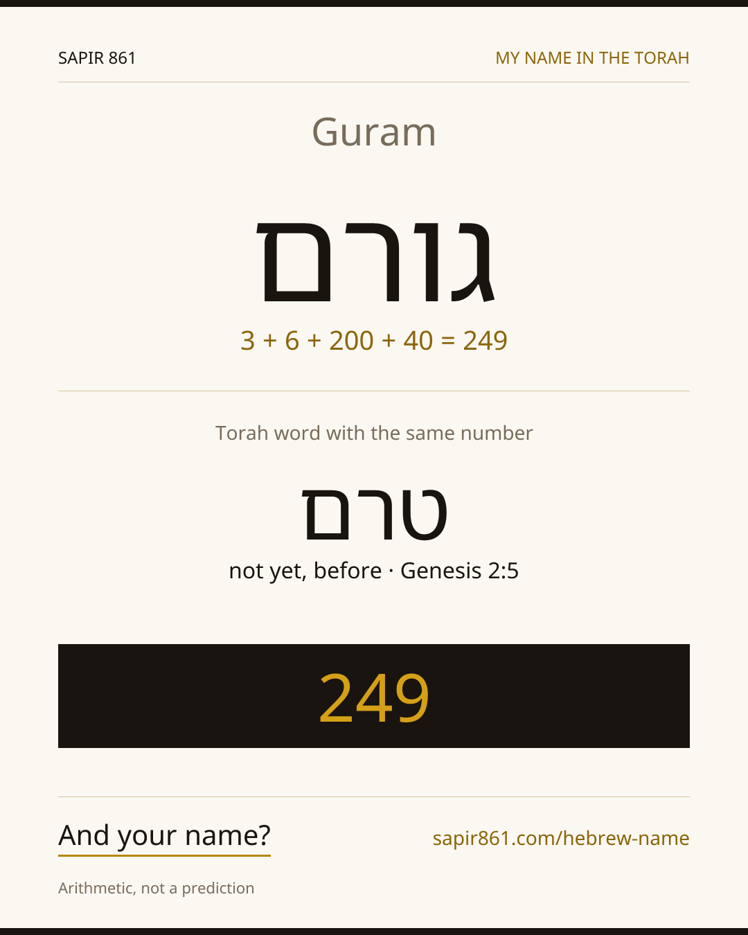 Guram — גורם