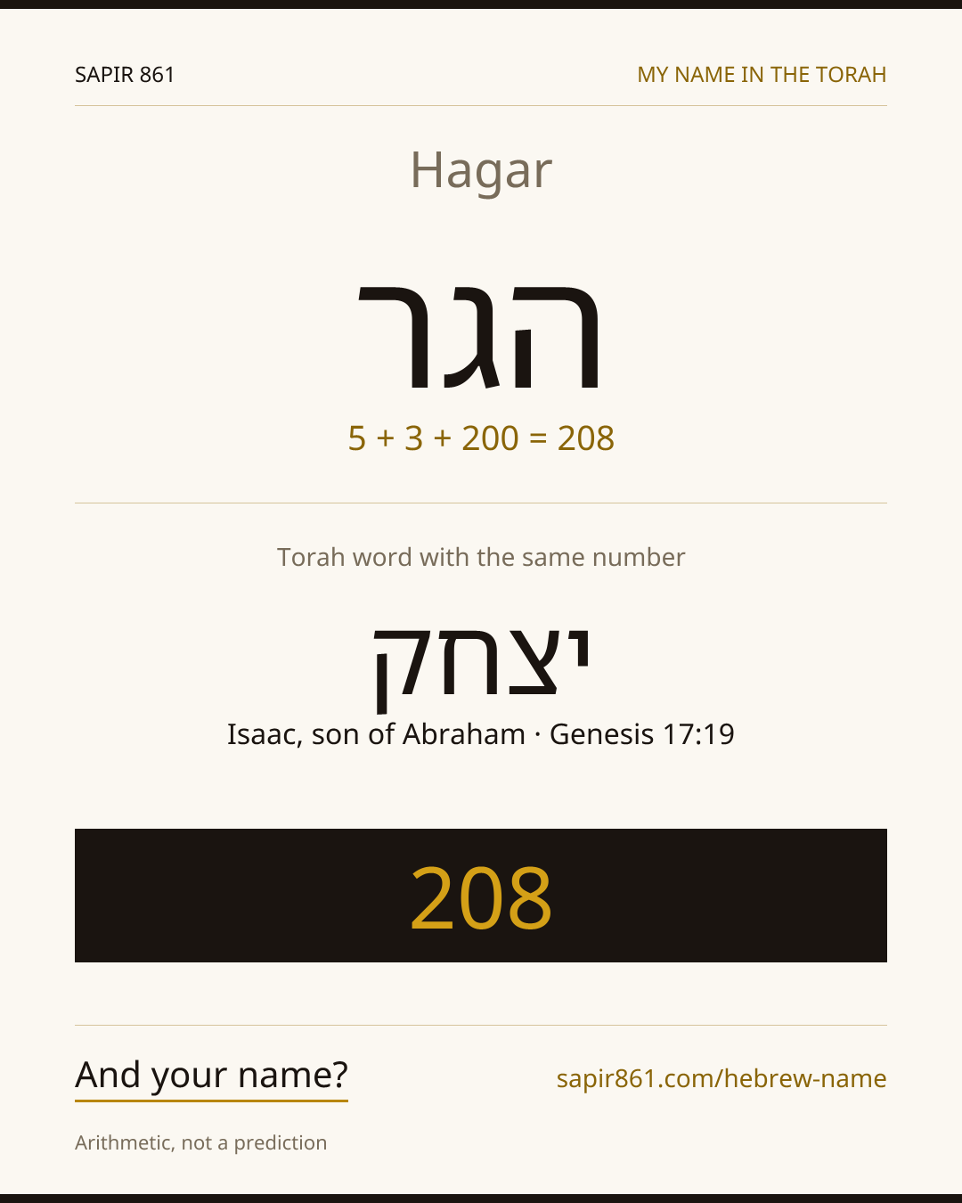 Hagar — הגר