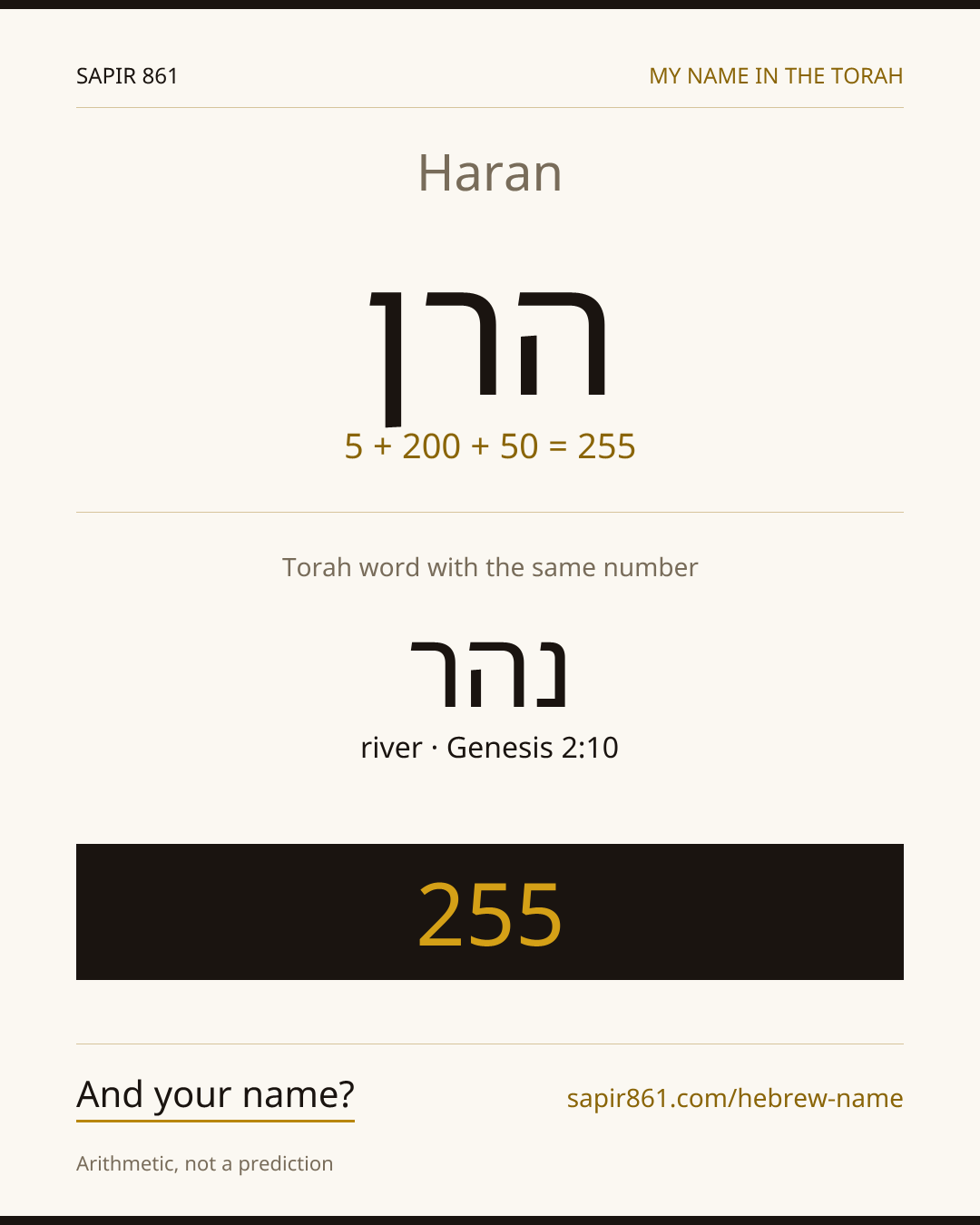Haran — הרן
