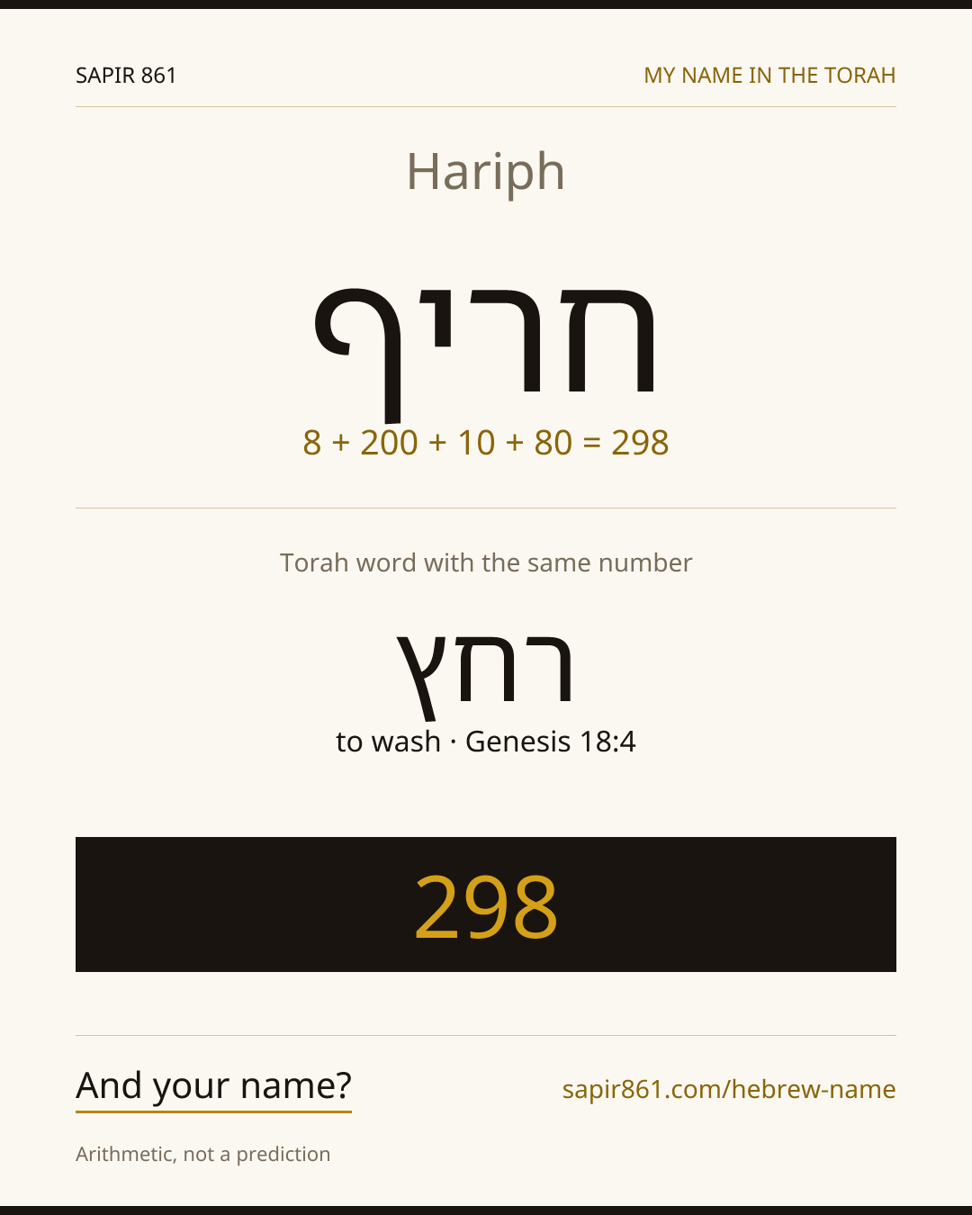 Hariph — חריף