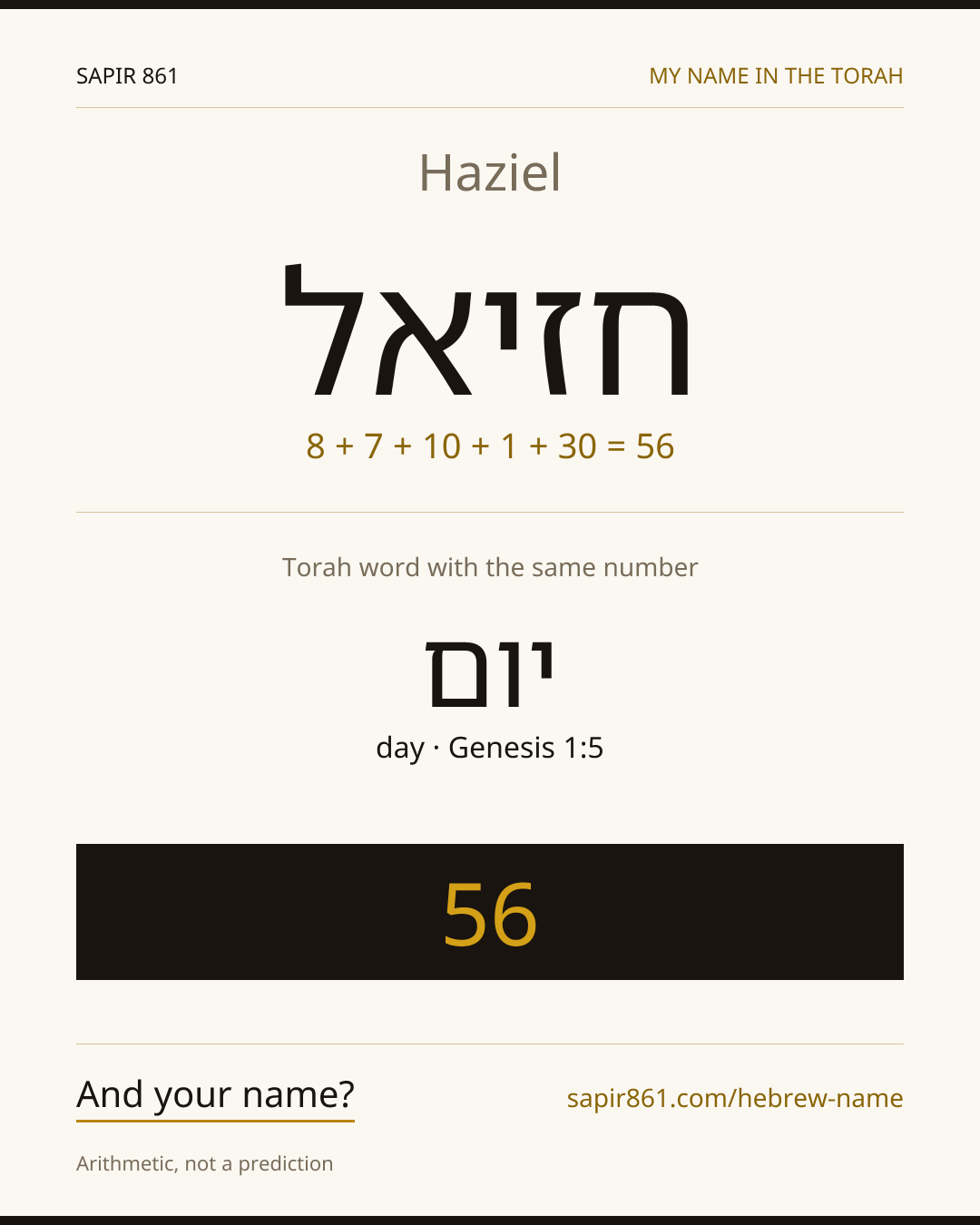 Haziel — חזיאל