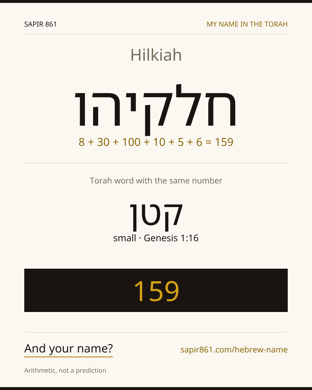 Hilkiah — חלקיהו