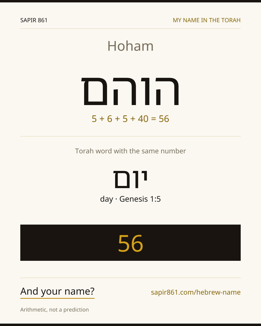 Hoham — הוהם