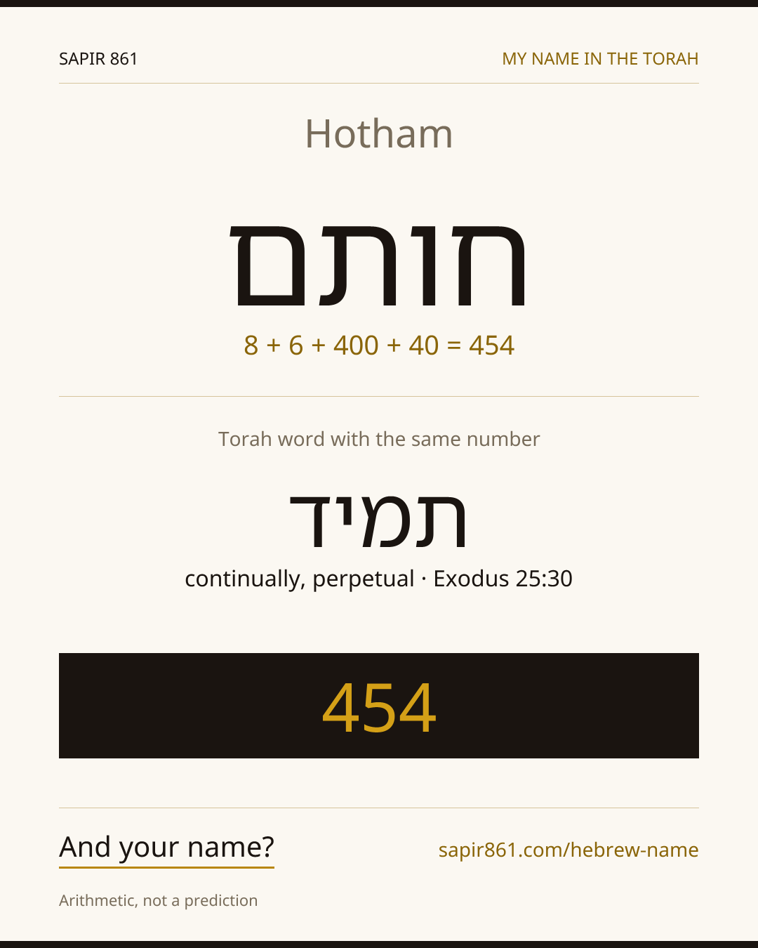 Hotham — חותם
