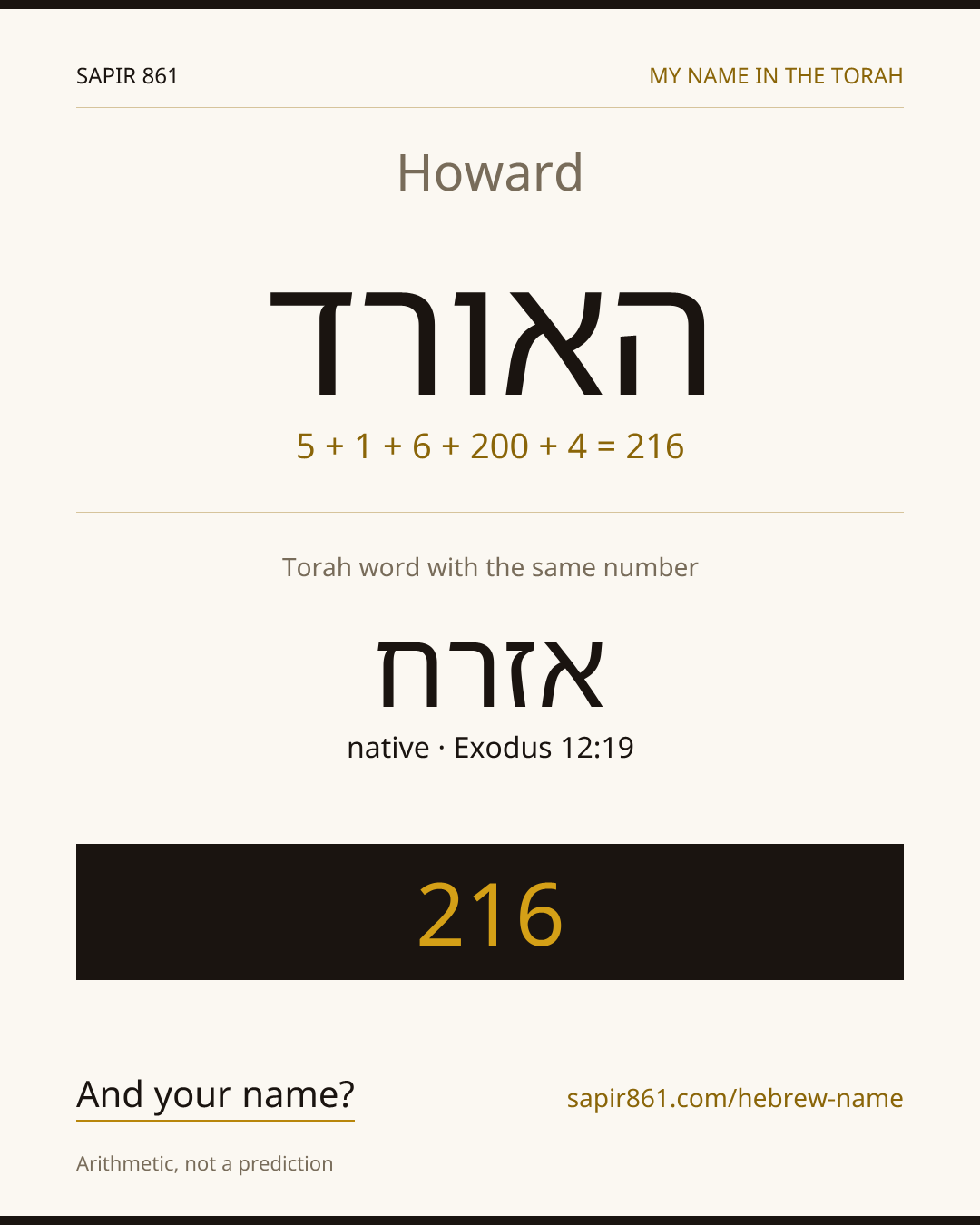 Howard — האורד