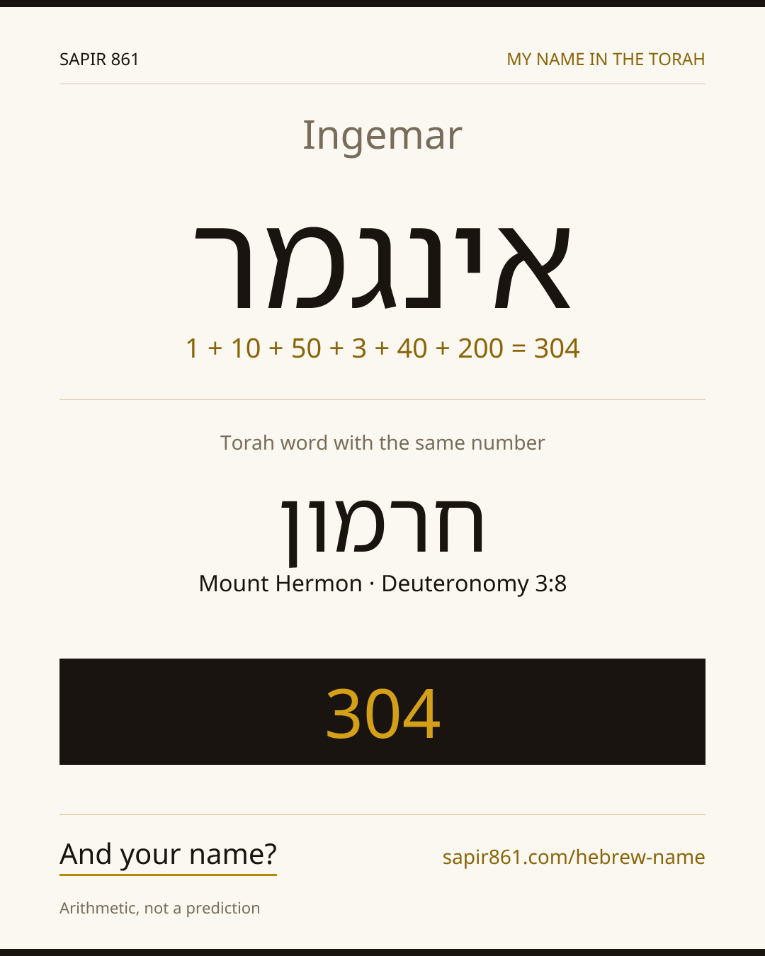 Ingemar — אינגמר
