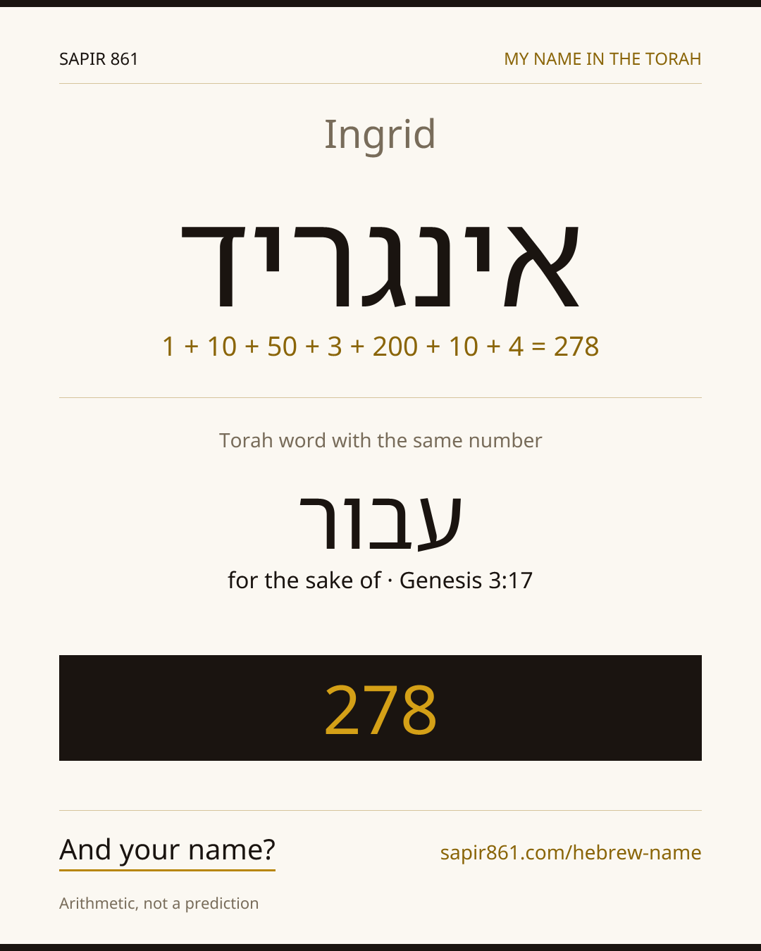 Ingrid — אינגריד