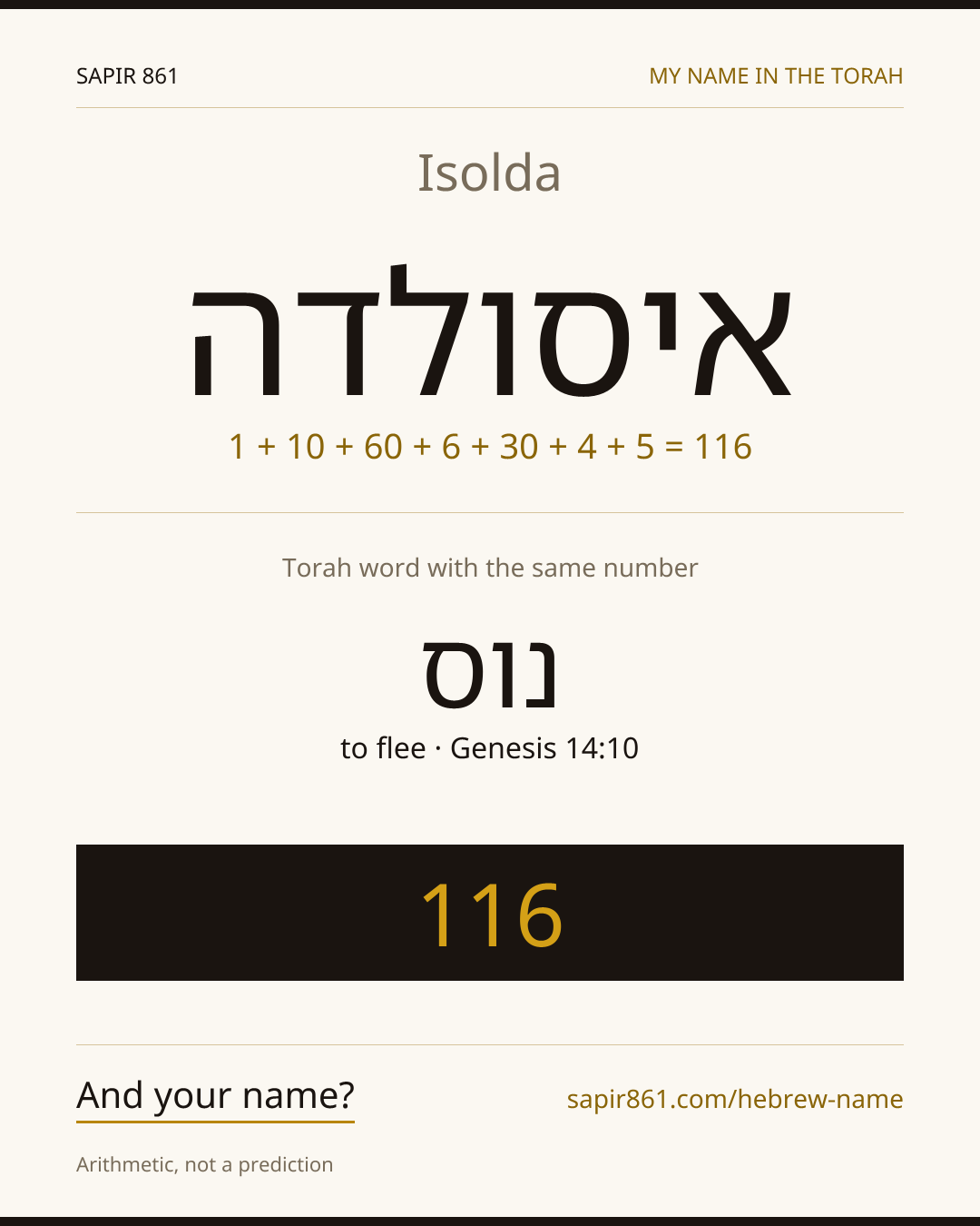 Isolda — איסולדה