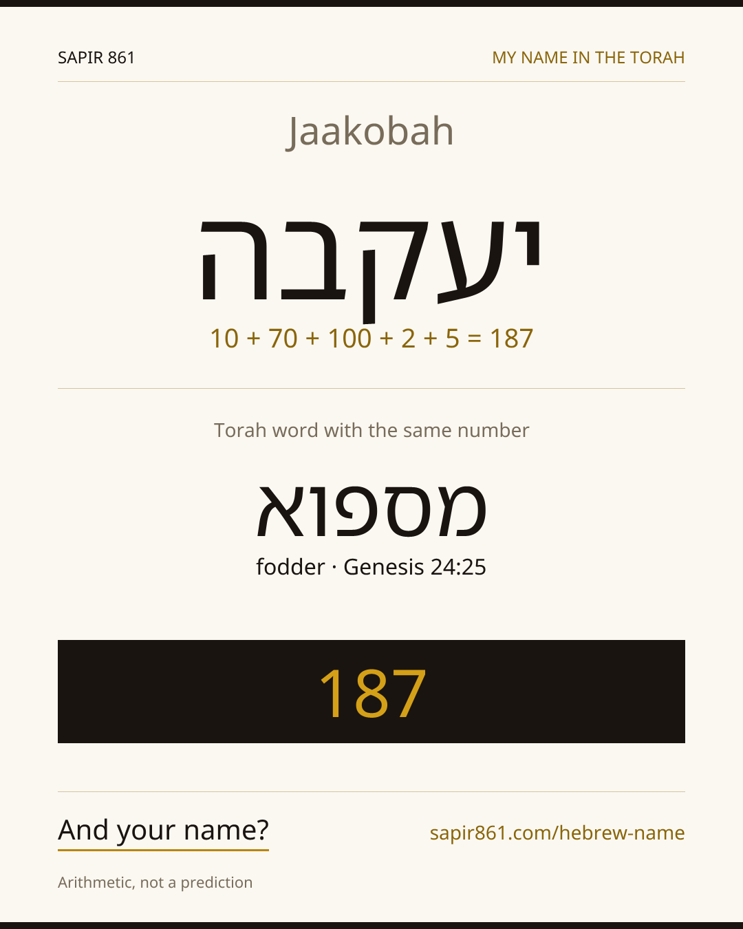 Jaakobah — יעקבה