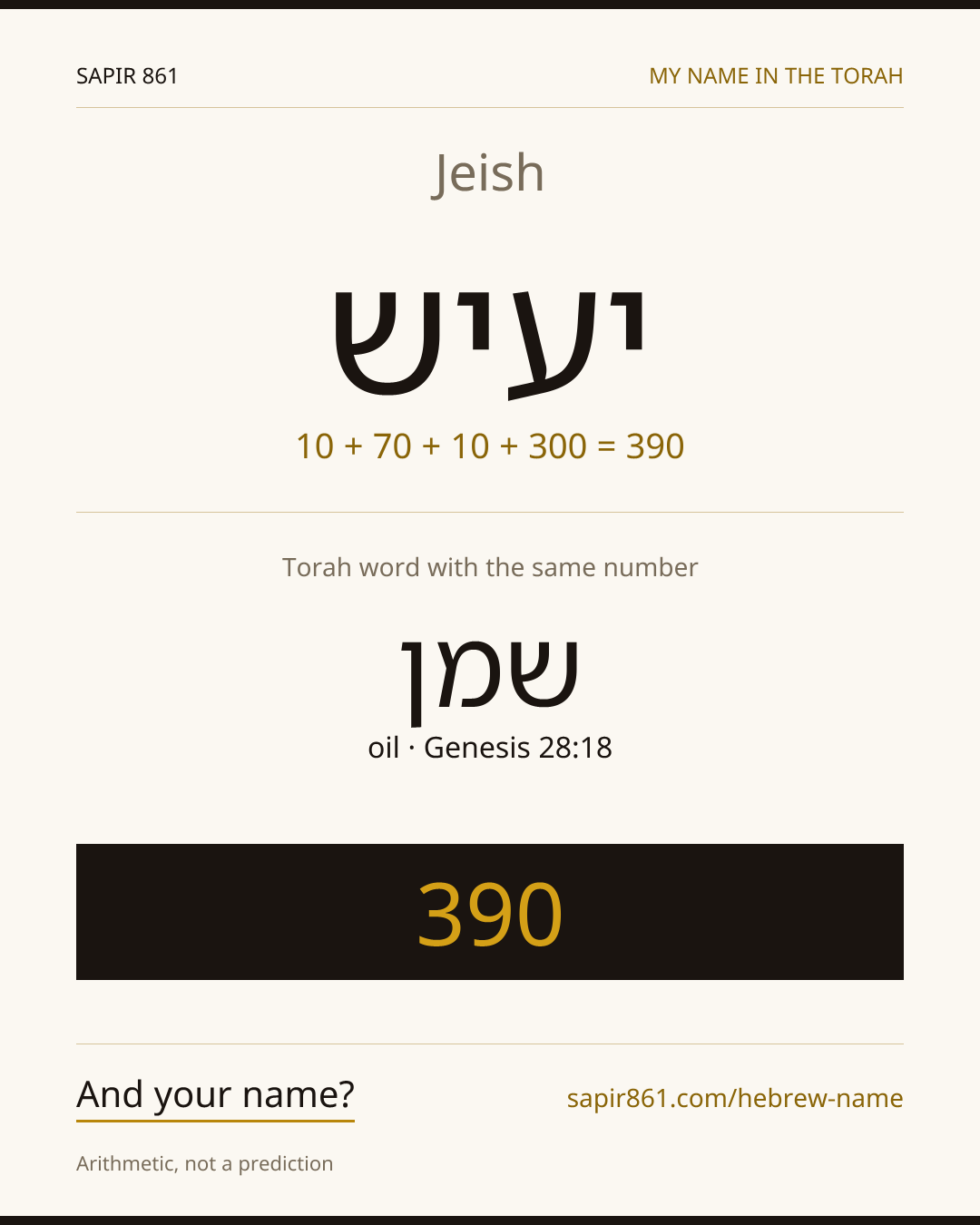 Jeish — יעיש