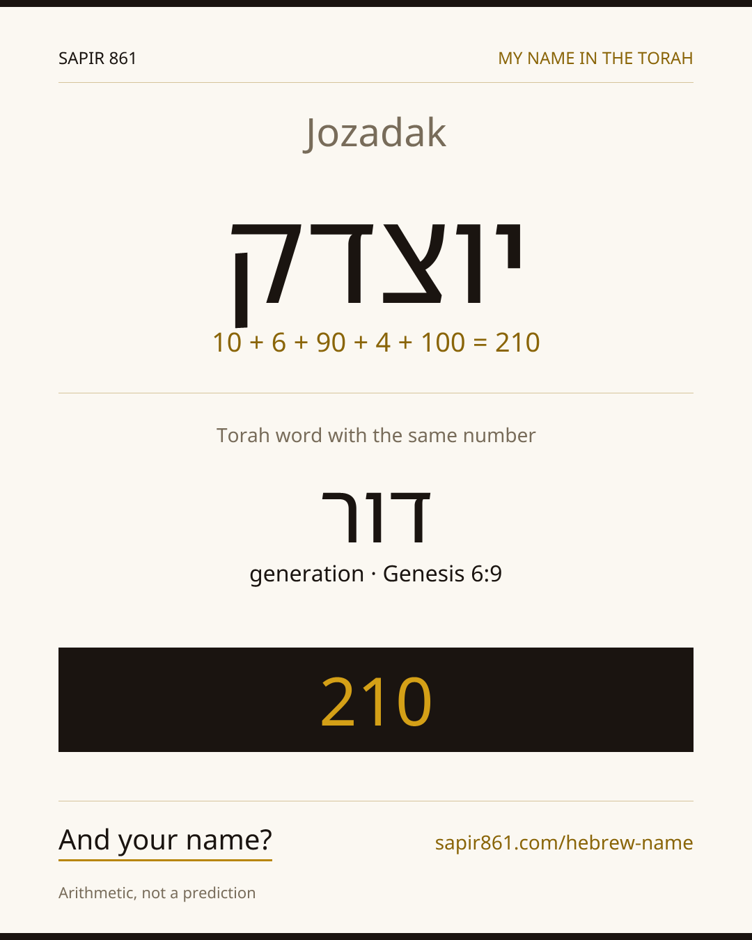 Jozadak — יוצדק
