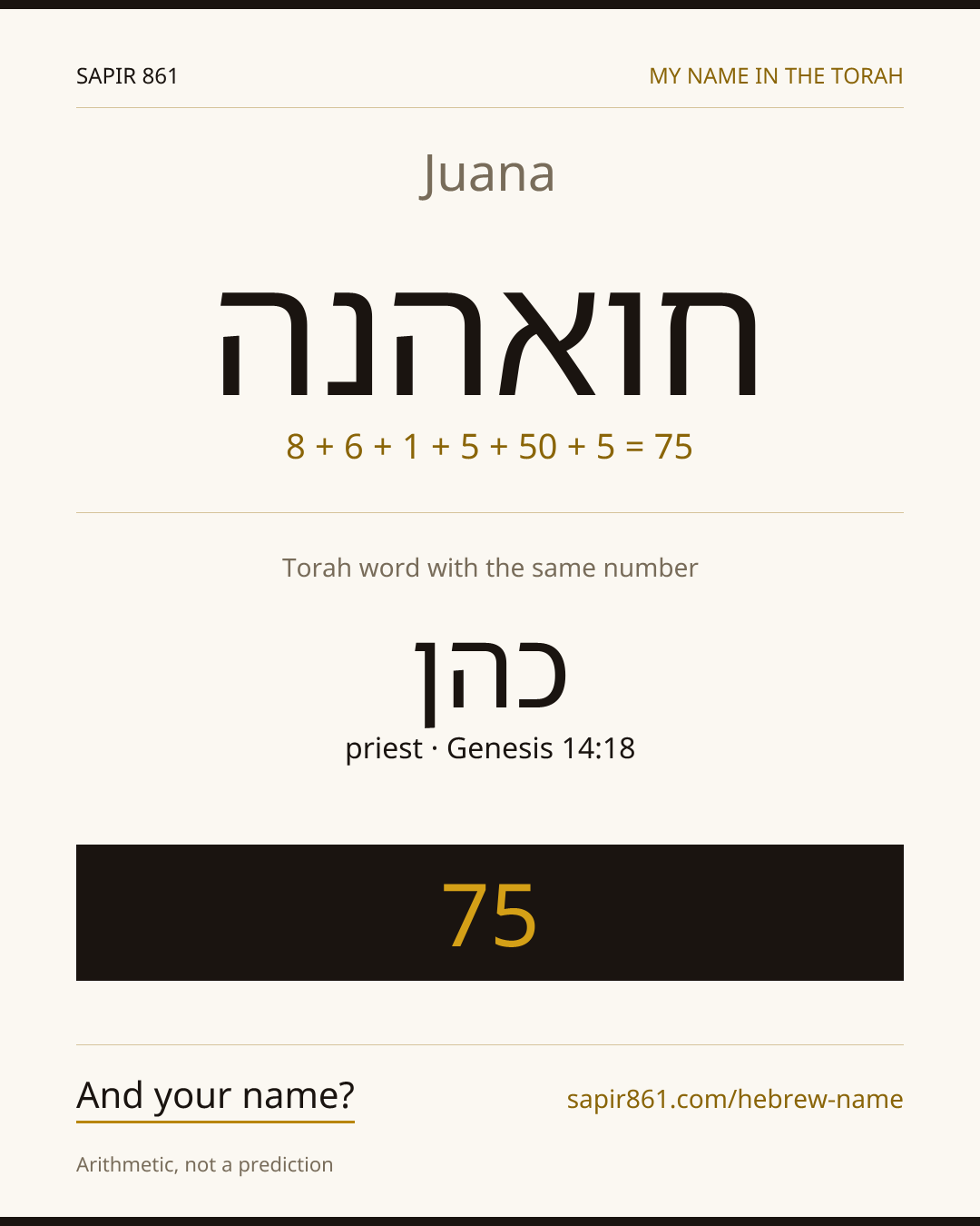 Juana — חואהנה