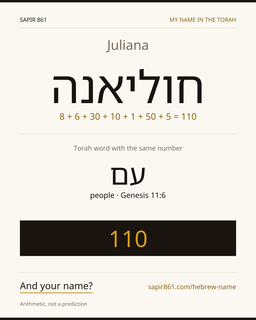 Juliana — חוליאנה