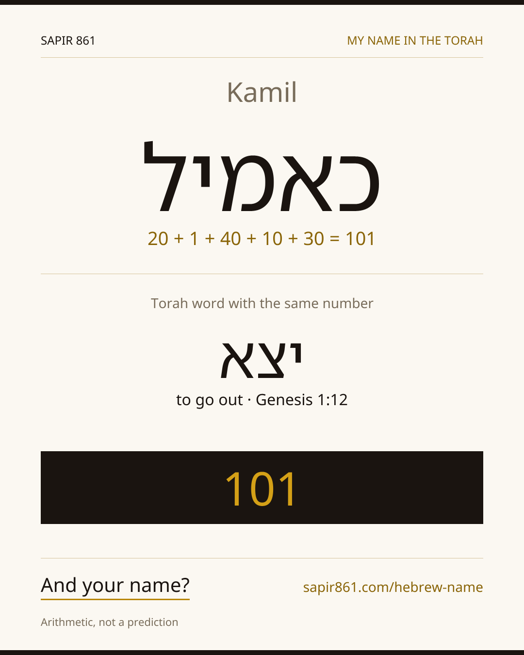 Kamil — כאמיל