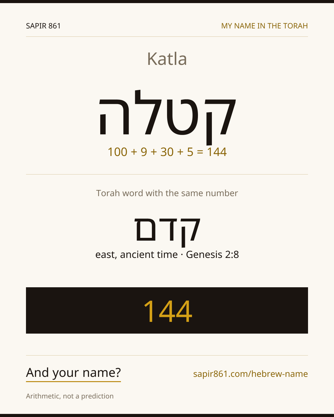 Katla — קטלה