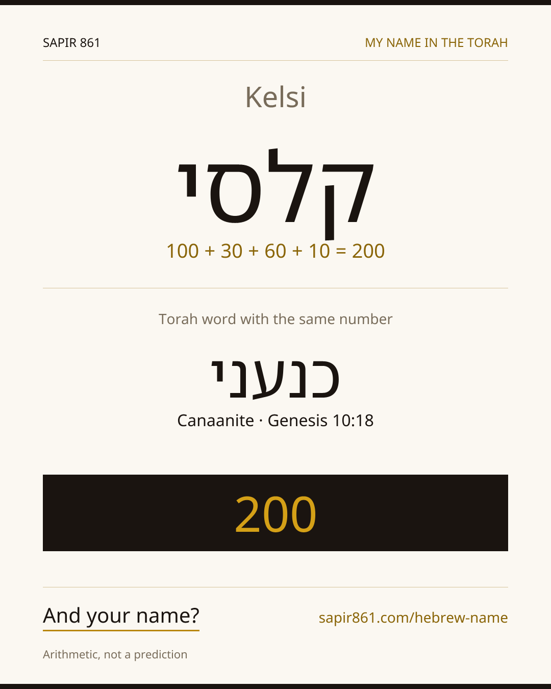 Kelsi — קלסי