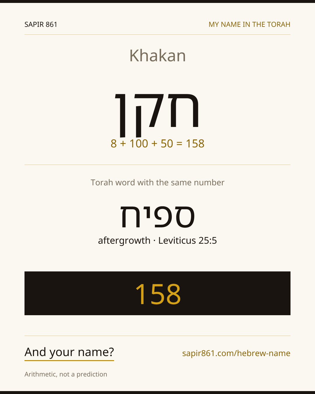 Khakan — חקן