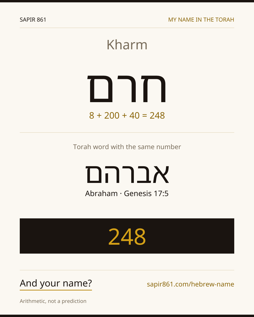 Kharm — חרם