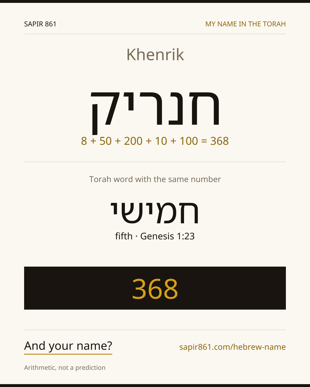 Khenrik — חנריק