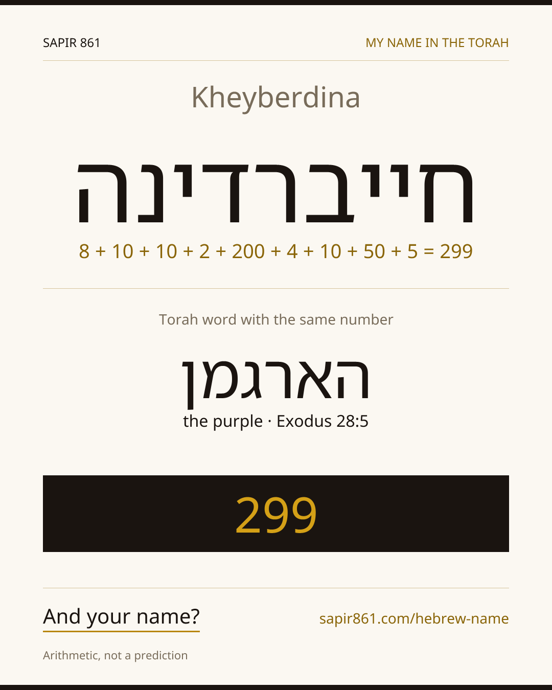 Kheyberdina — חייברדינה