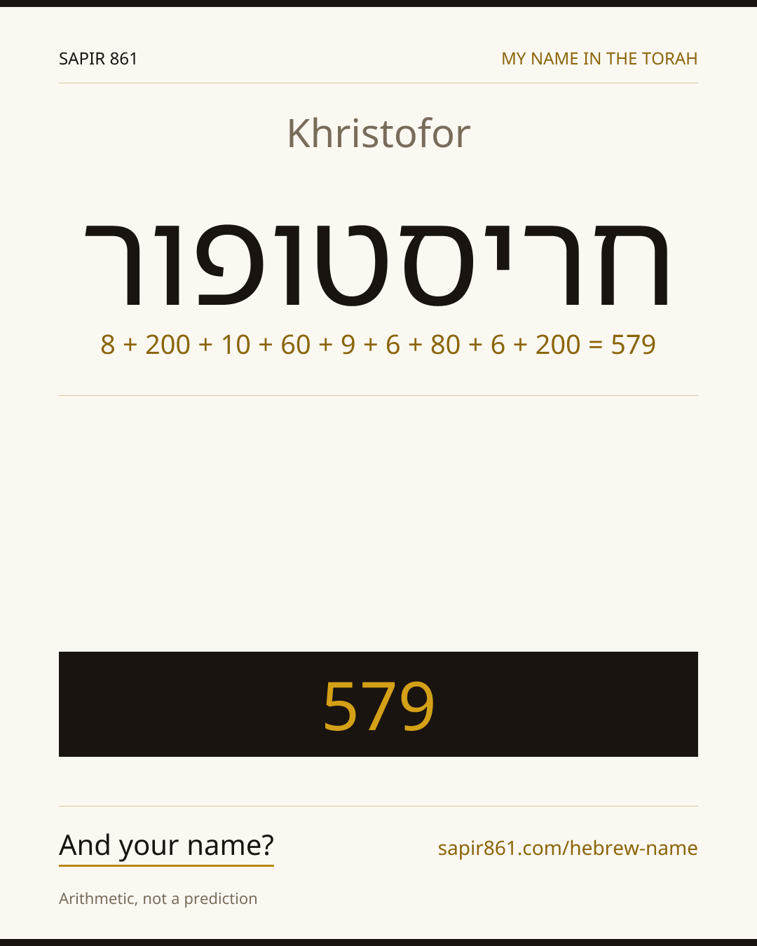 Khristofor — חריסטופור