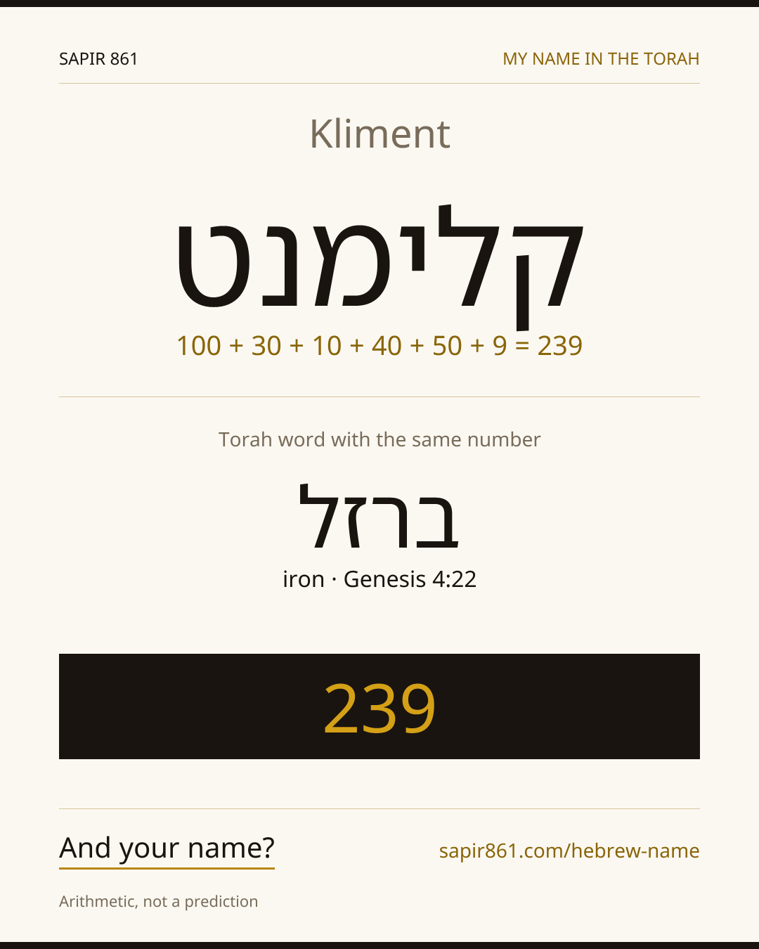 Kliment — קלימנט