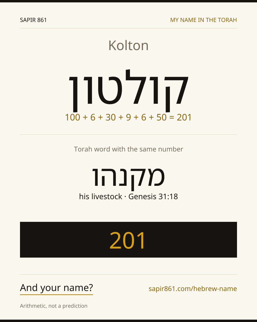 Kolton — קולטון
