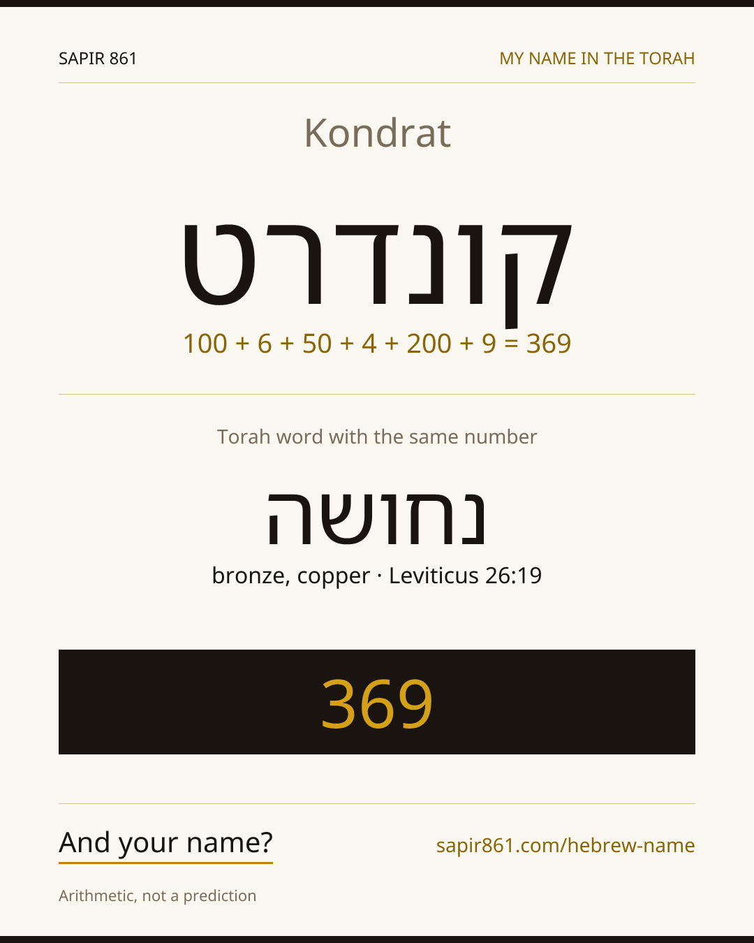 Kondrat — קונדרט