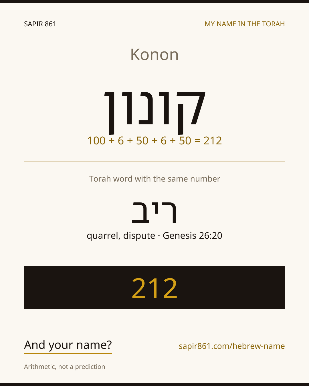 Konon — קונון