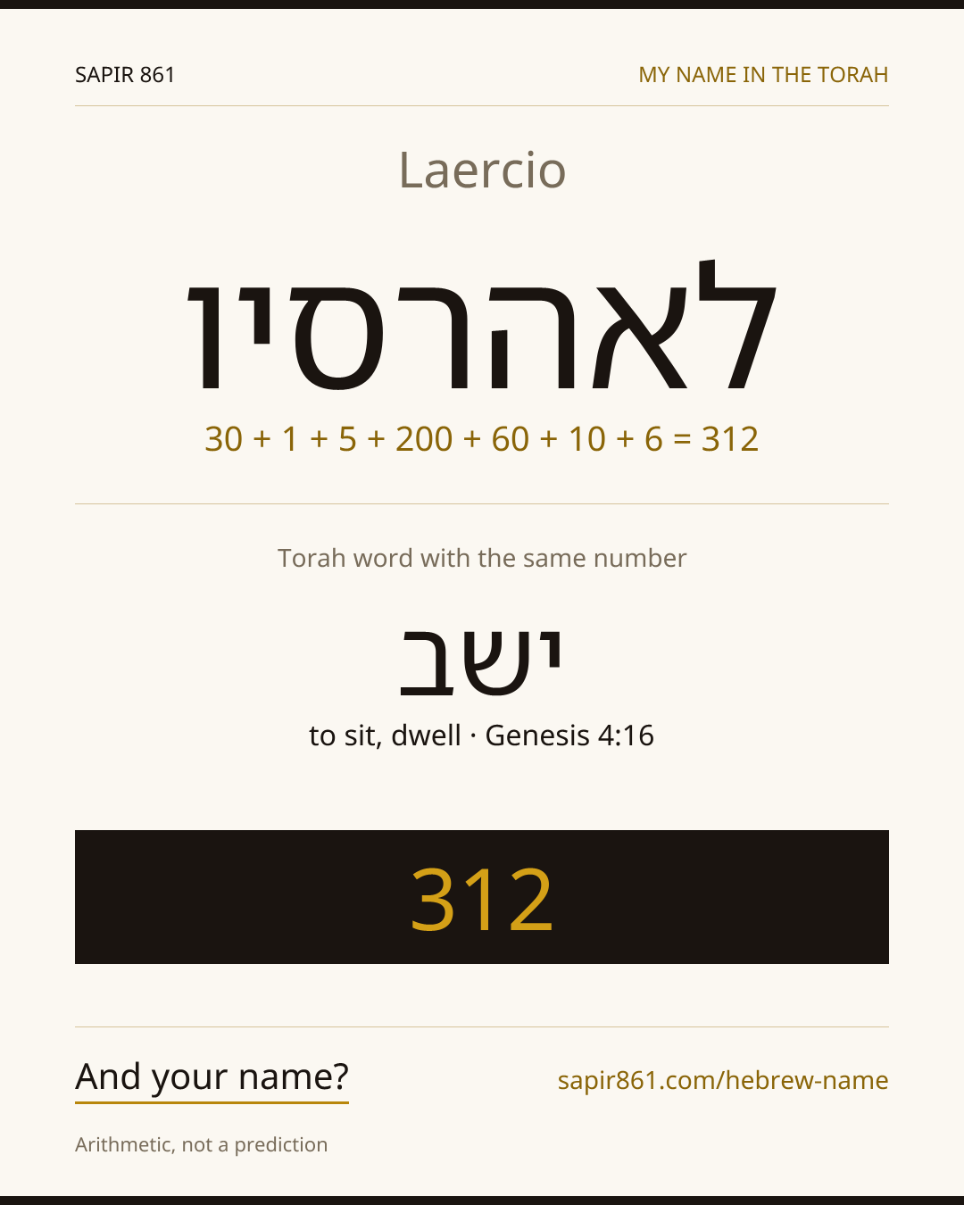 Laercio — לאהרסיו