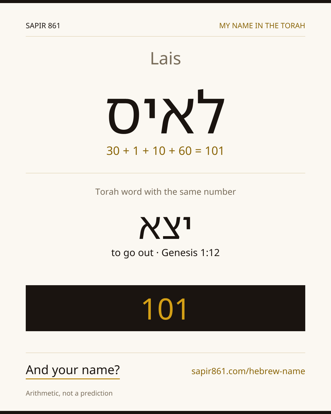Lais — לאיס