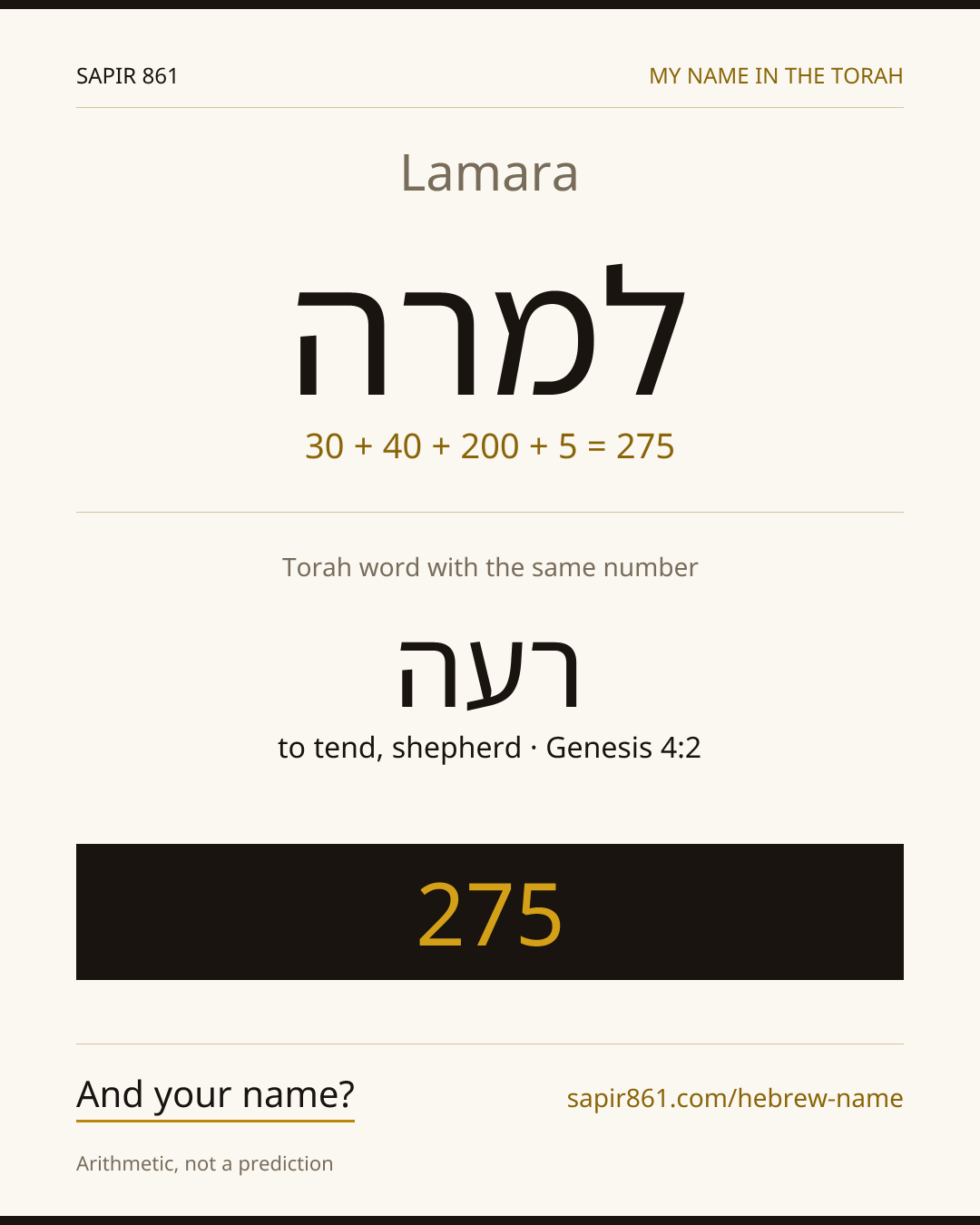 Lamara — למרה