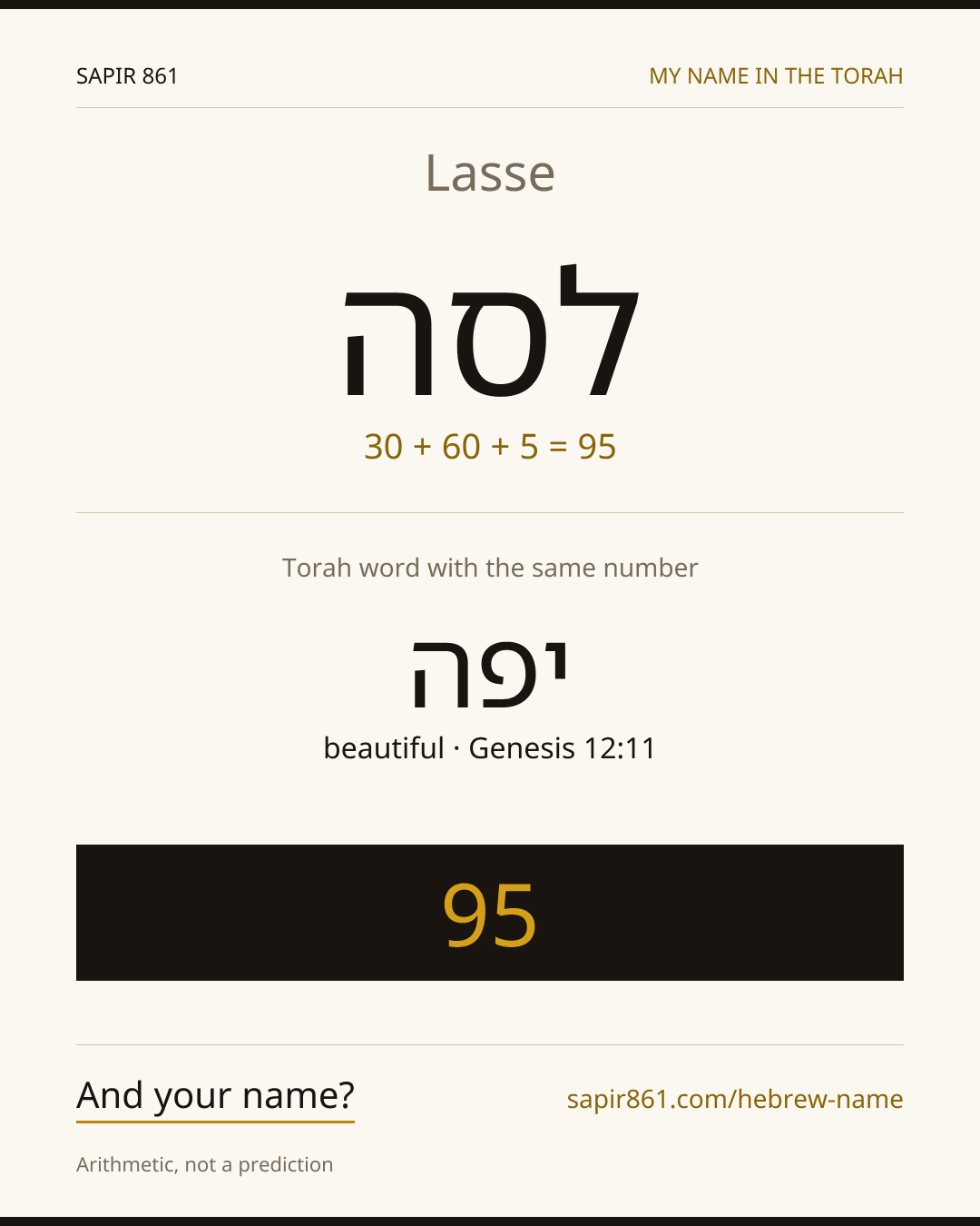 Lasse — לסה