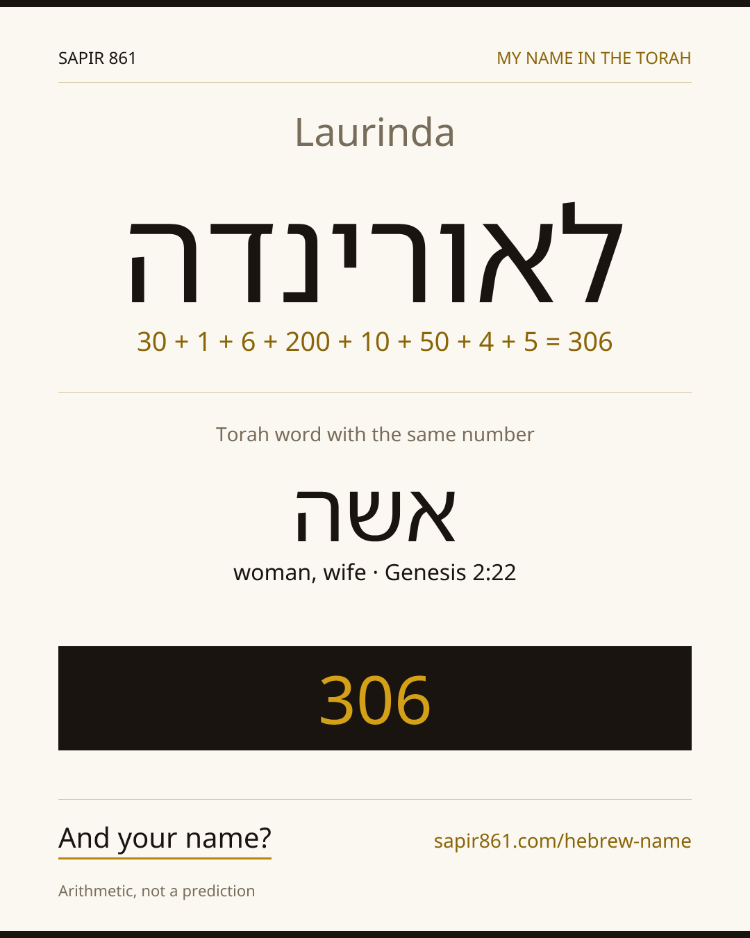 Laurinda — לאורינדה