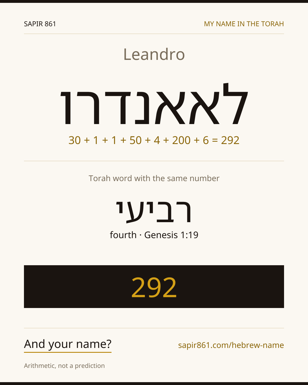 Leandro — לאאנדרו