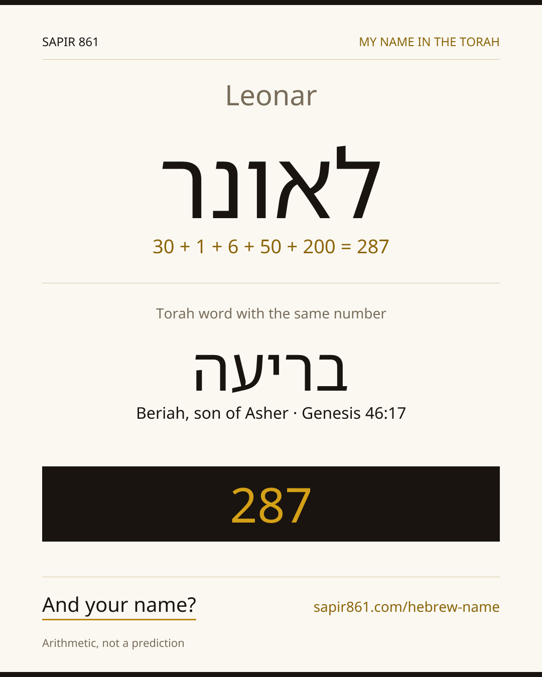 Leonar — לאונר