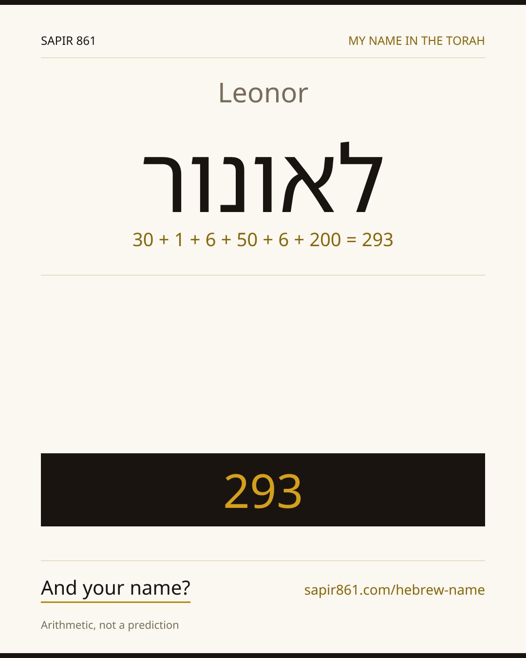Leonor — לאונור
