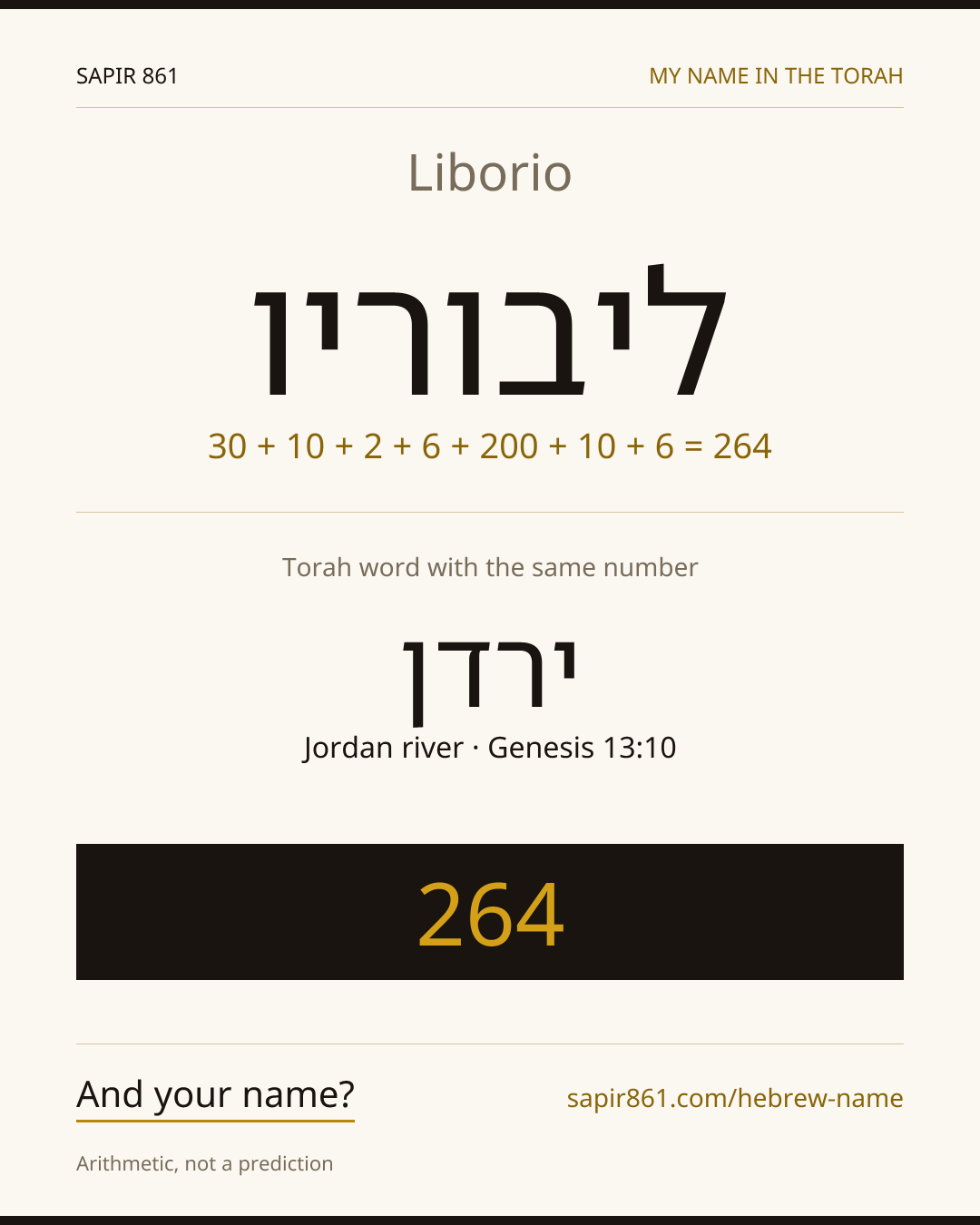 Liborio — ליבוריו