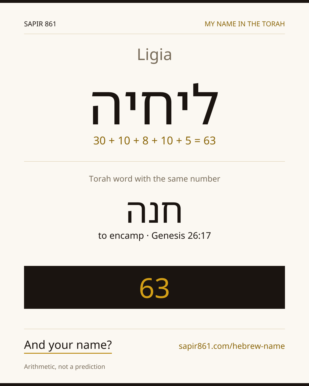 Ligia — ליחיה