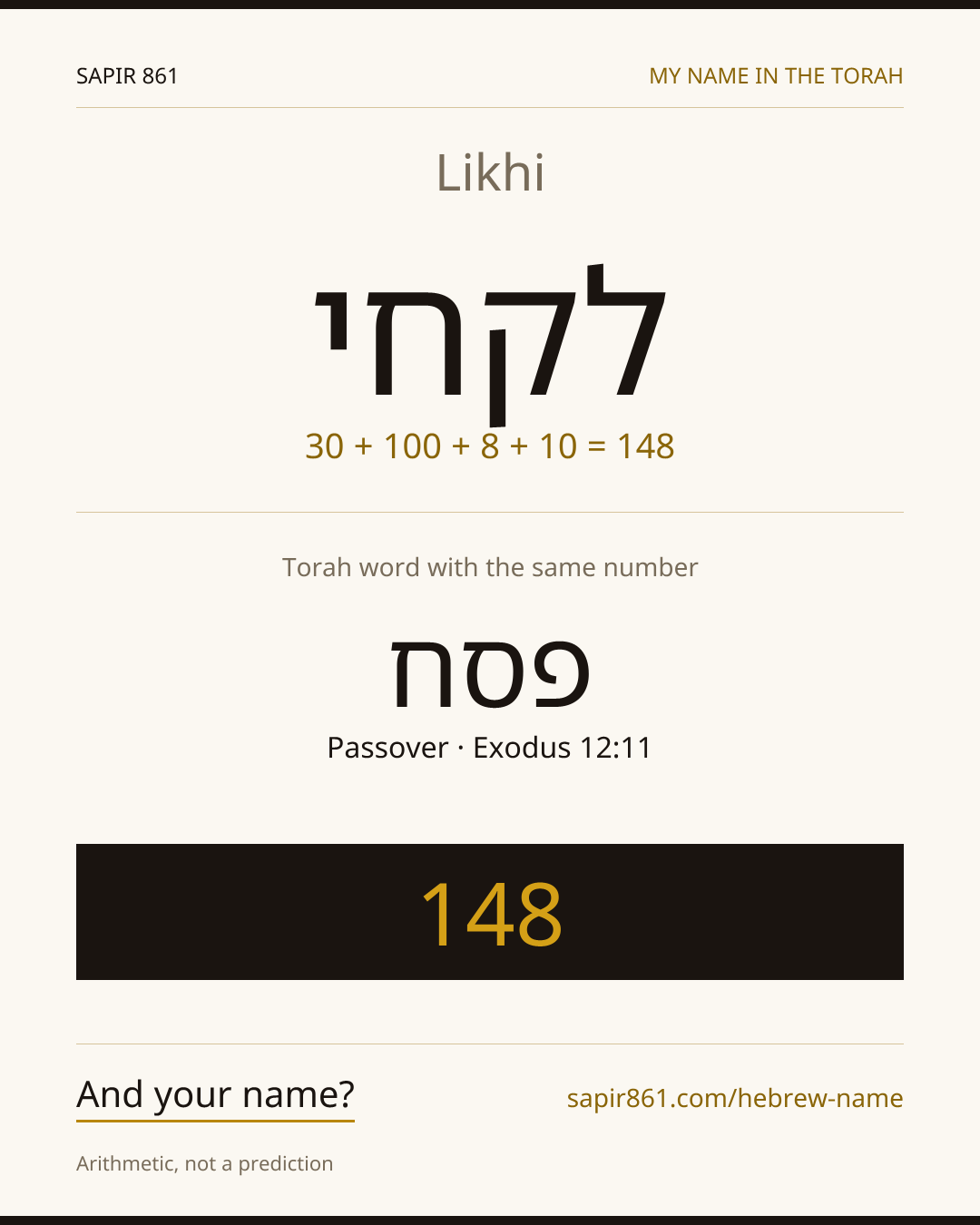 Likhi — לקחי