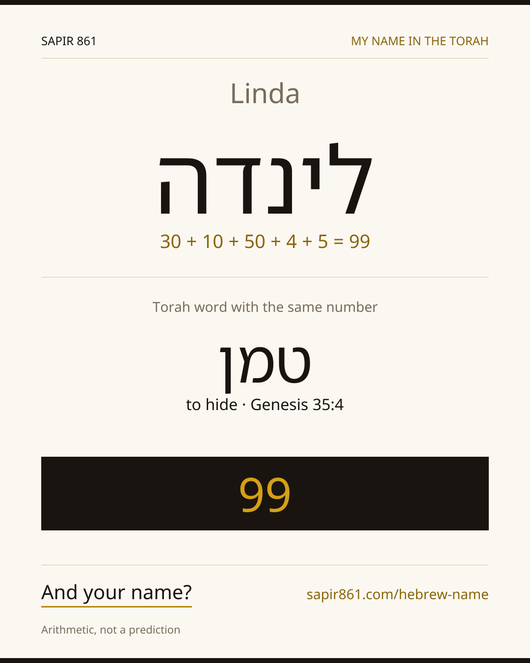 Linda — לינדה