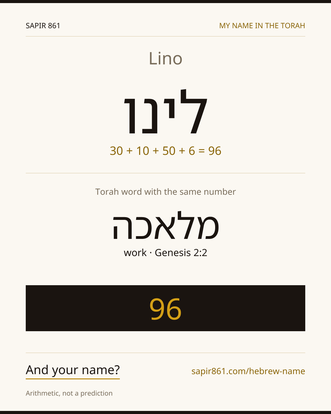 Lino — לינו