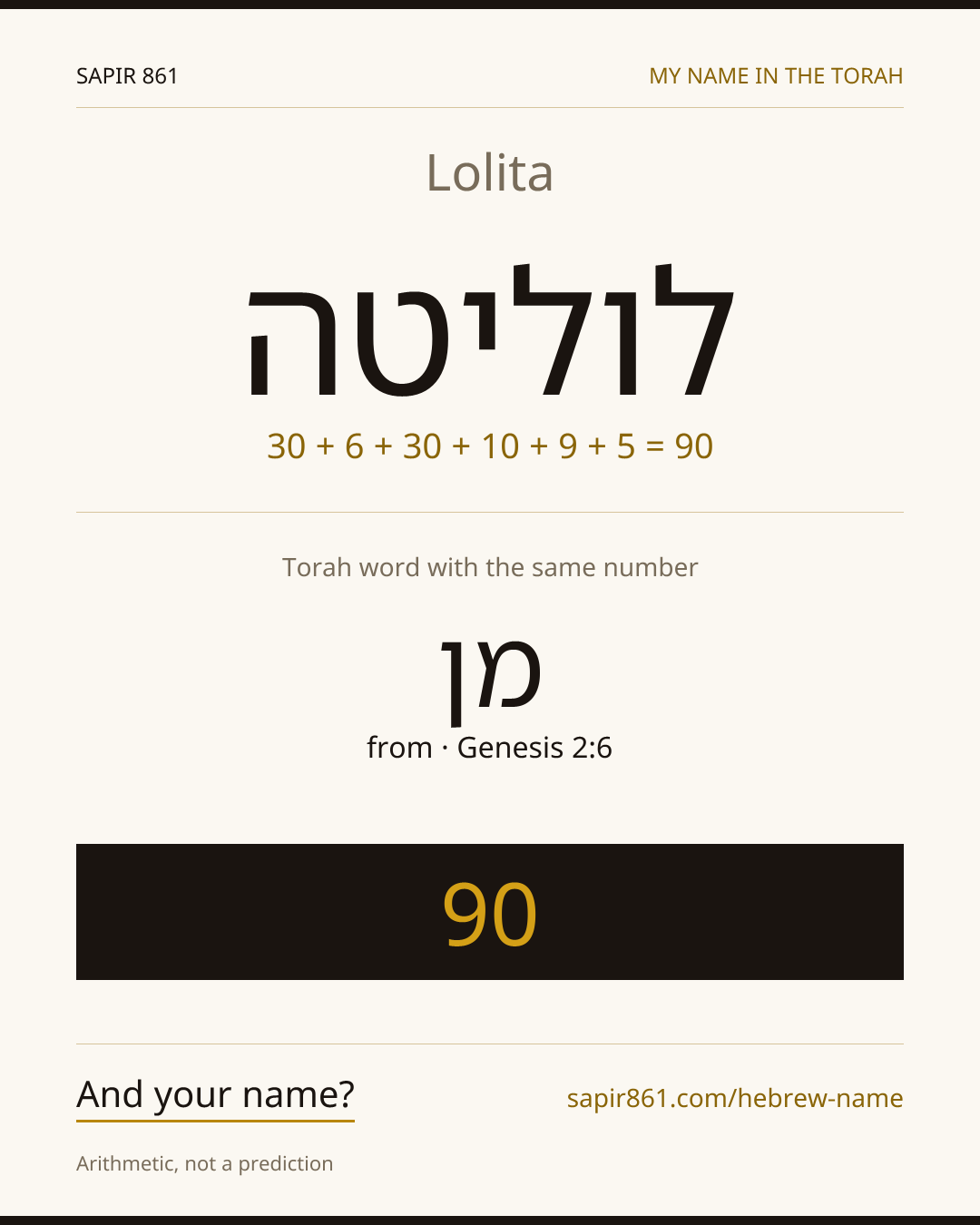 Lolita — לוליטה