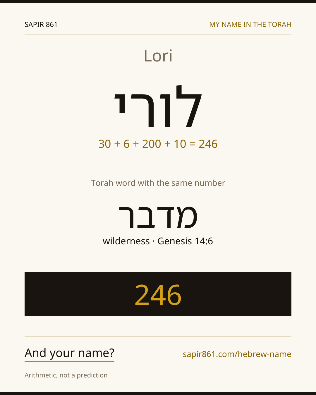 Lori — לורי