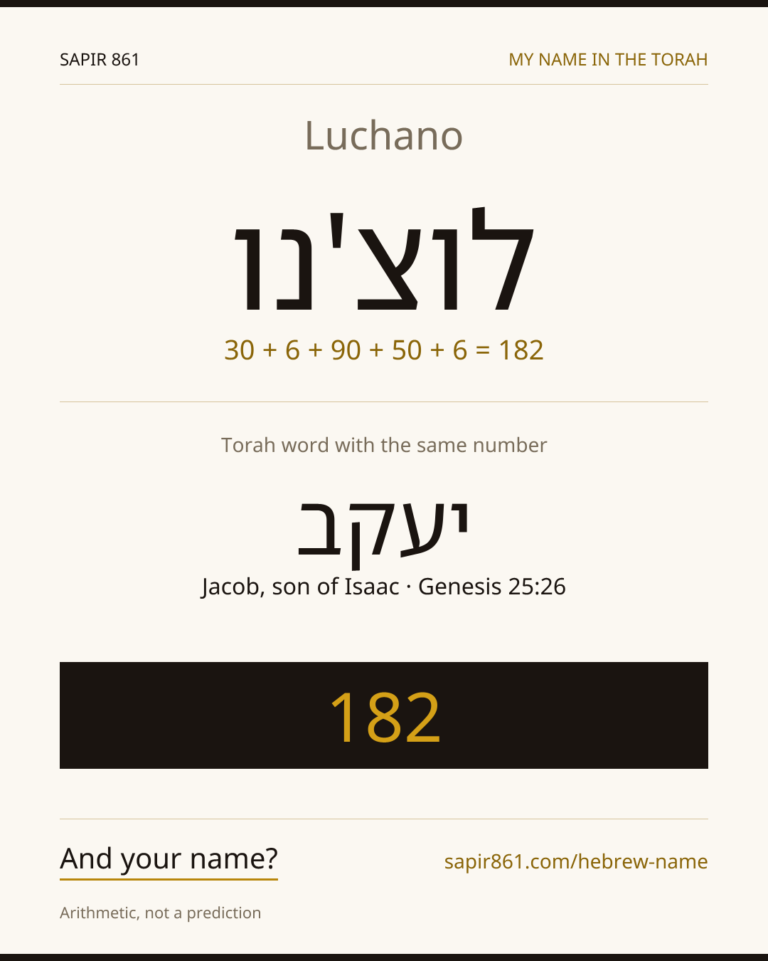 Luchano — לוצ'נו